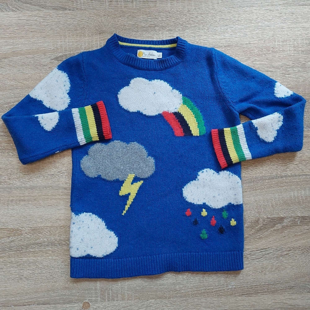 Mini Boden guc cloud ☁️ sweater 9-10 years - Picture 2 of 16